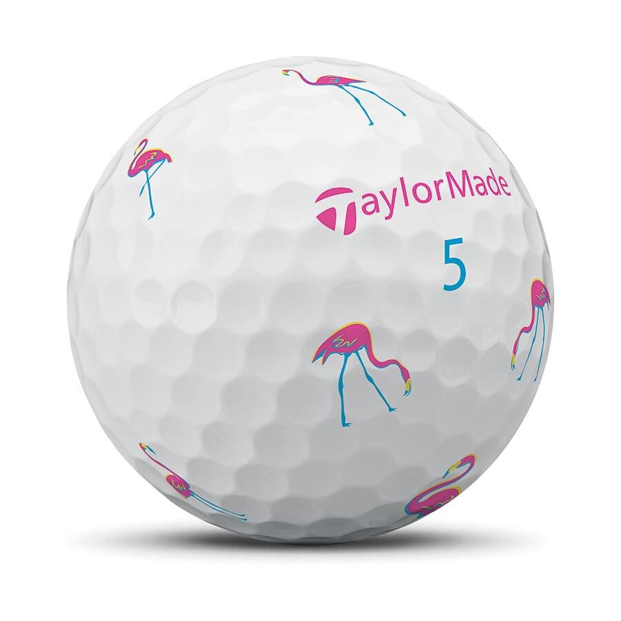 TP5x pix Flamingo Golf Balls