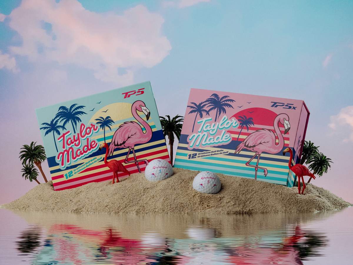 TP5 pix Flamingo Golf Balls